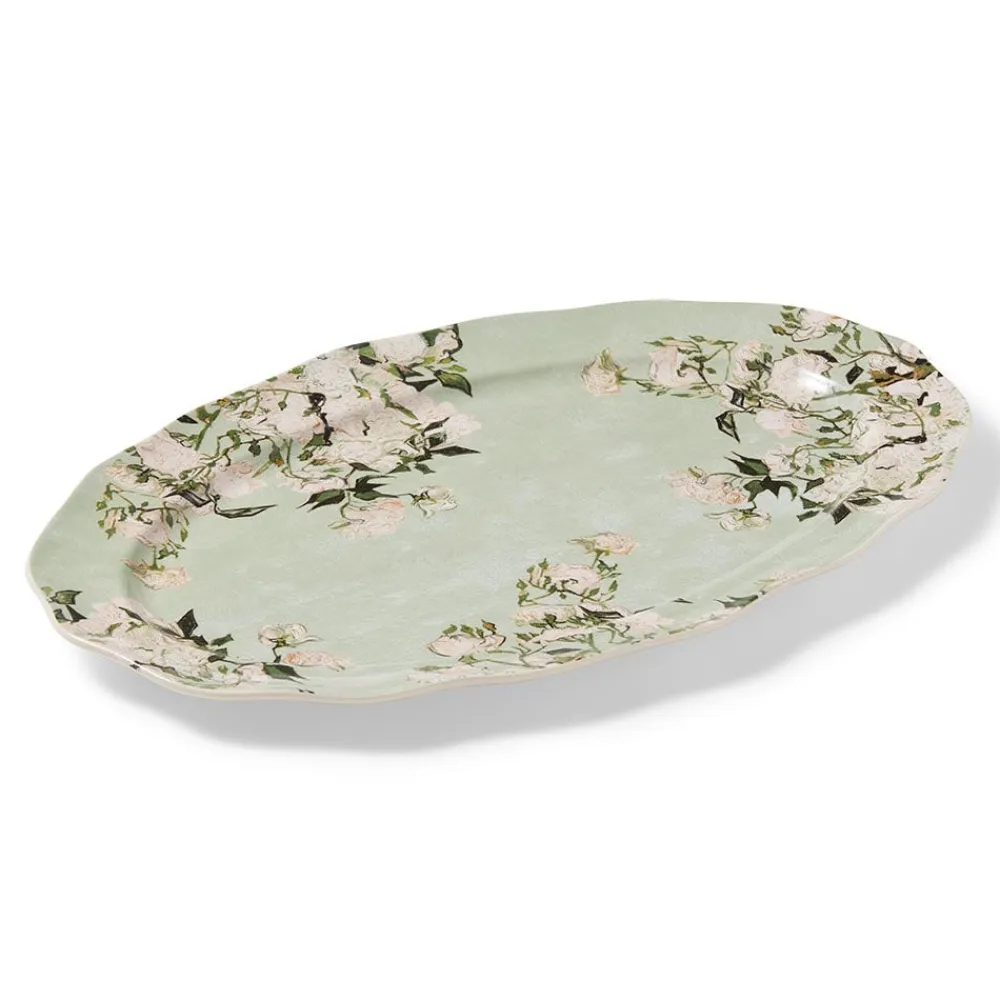 New The Met Store Van Gogh Roses Platter