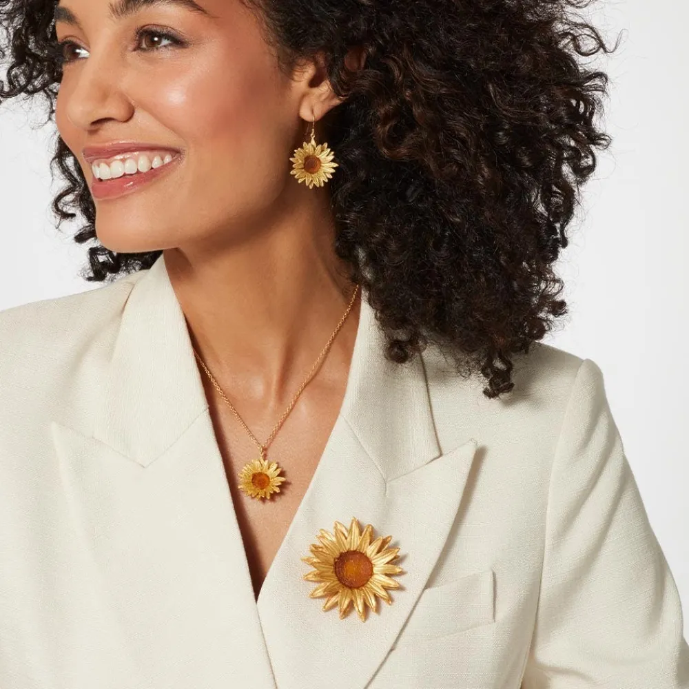 Outlet The Met Store Van Gogh Sunflower Brooch