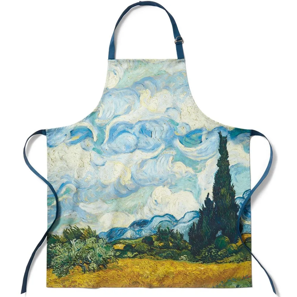Sale The Met Store Van Gogh Wheat Field with Cypresses Apron