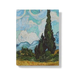 Discount The Met Store Van Gogh Wheat Field with Cypresses Small Pocket Calendar 2025