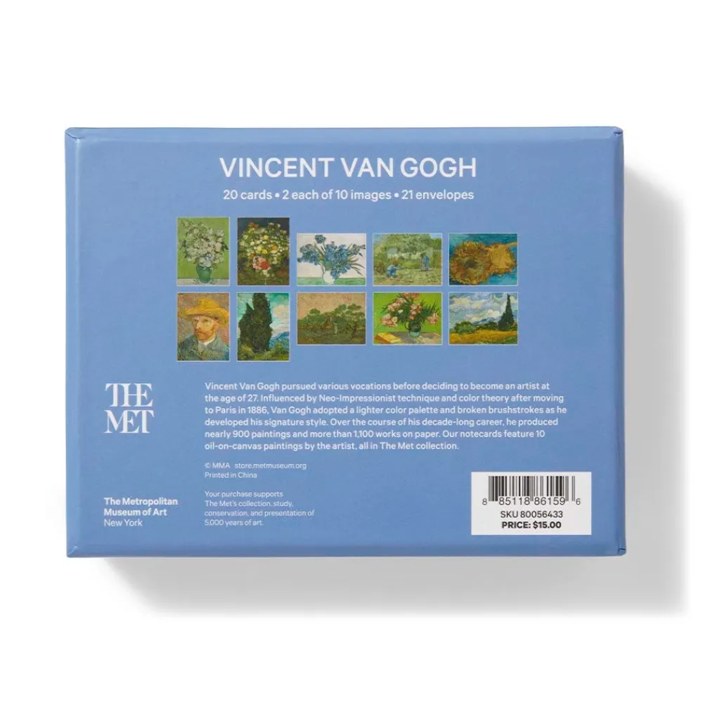 Sale The Met Store Vincent van Gogh Notecards