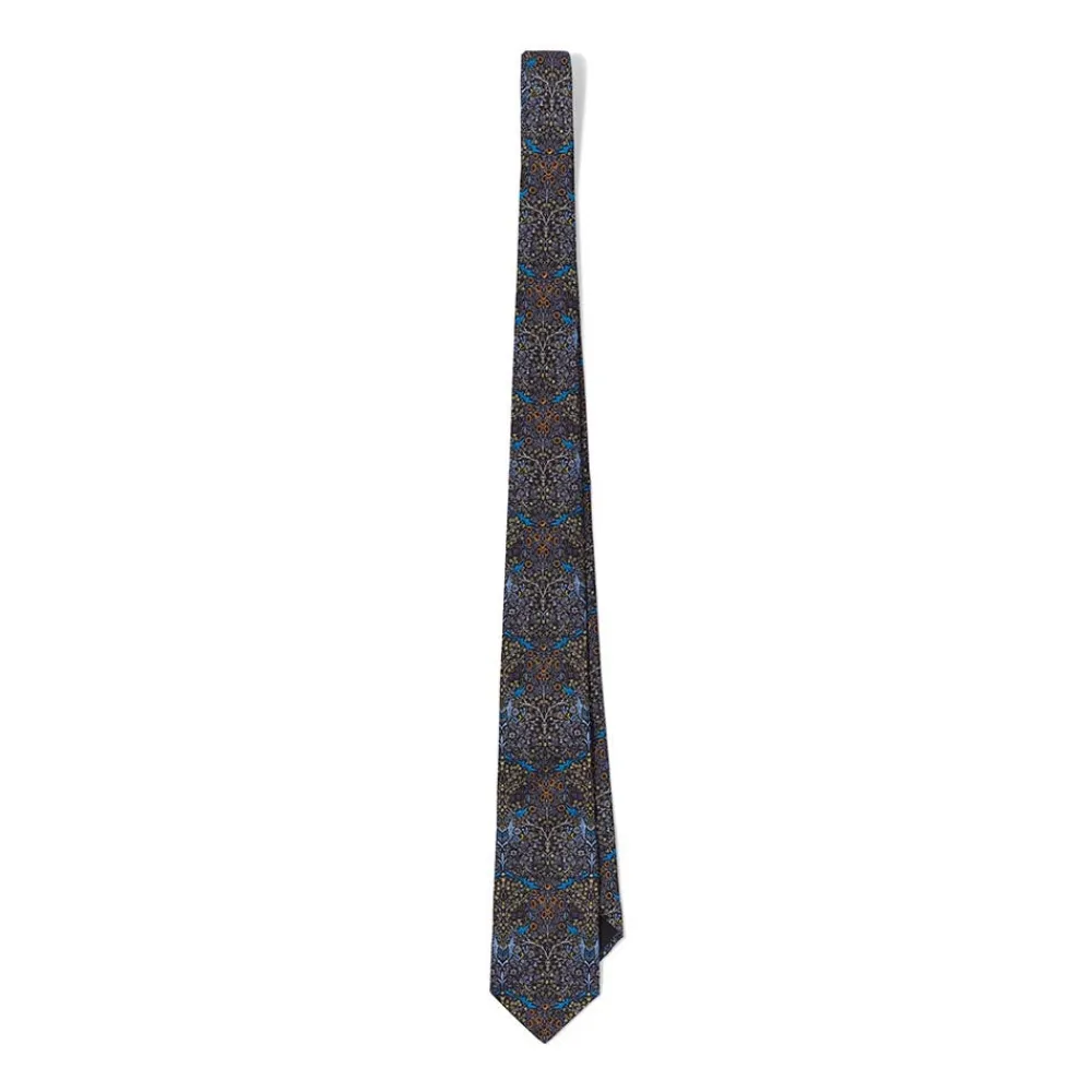 Online The Met Store William Morris Blackthorn Silk Necktie