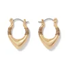 Discount The Met Store Wrapped Chevron Huggie Earrings